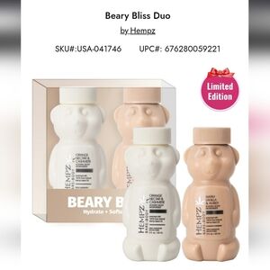 Hempz Beary Bliss Duo 2oz - Cream and Tan